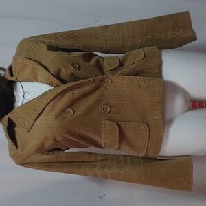 GAP WOMENS JACKET SIZE M IN A BEAUTIFUL TAN CORDUROY ♥️